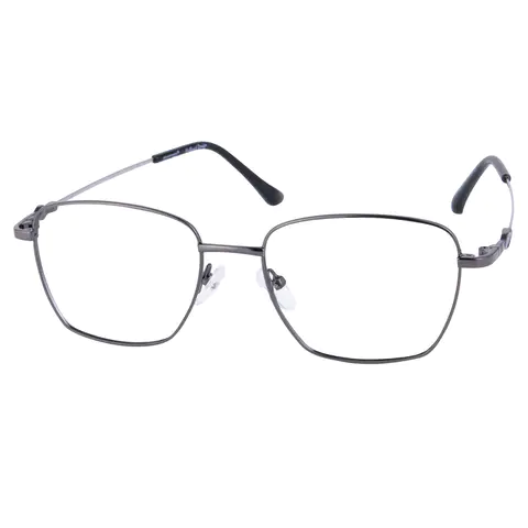 Square Silver Eyeglasses