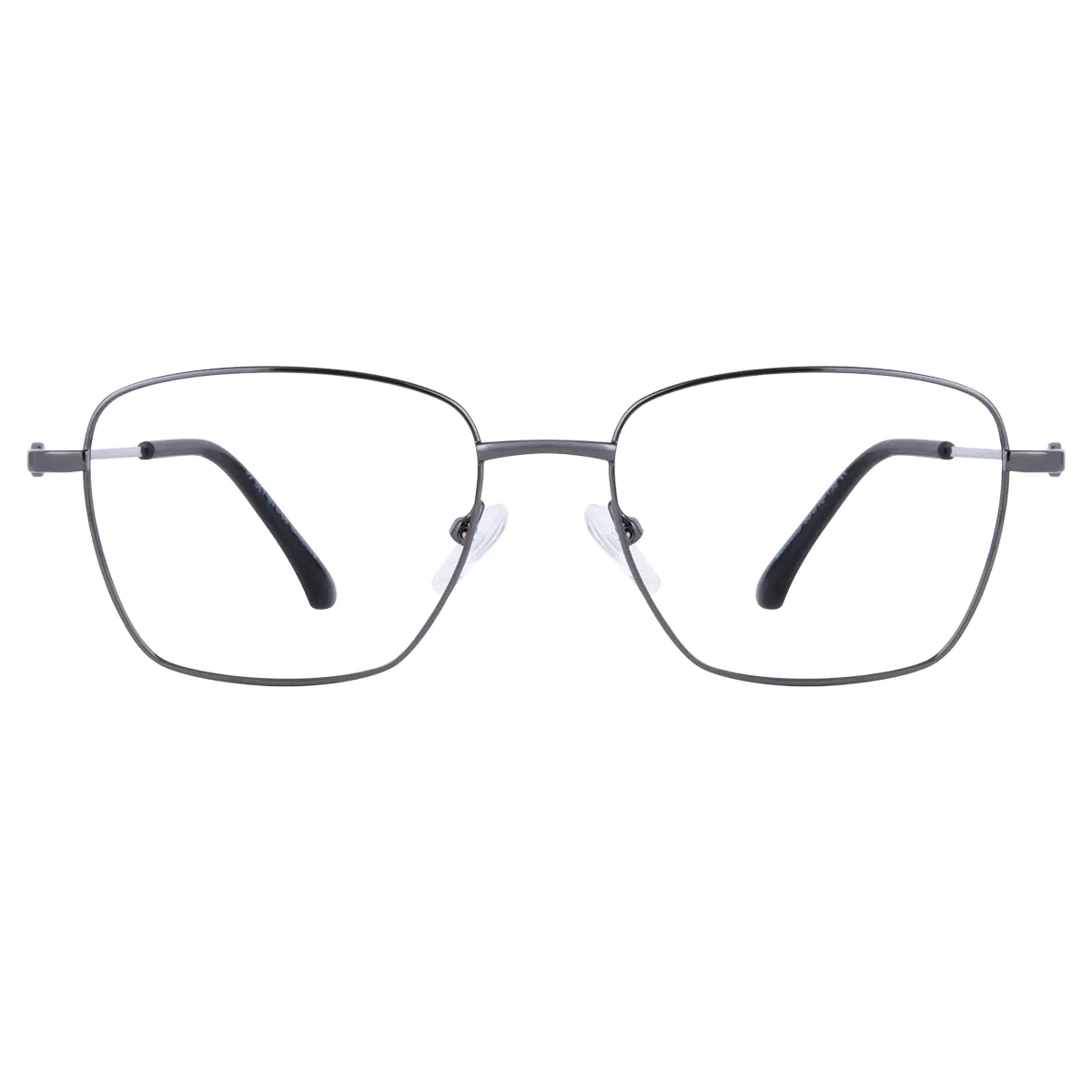 Square Silver Eyeglasses