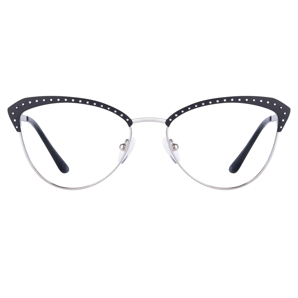 Browline Black Eyeglasses