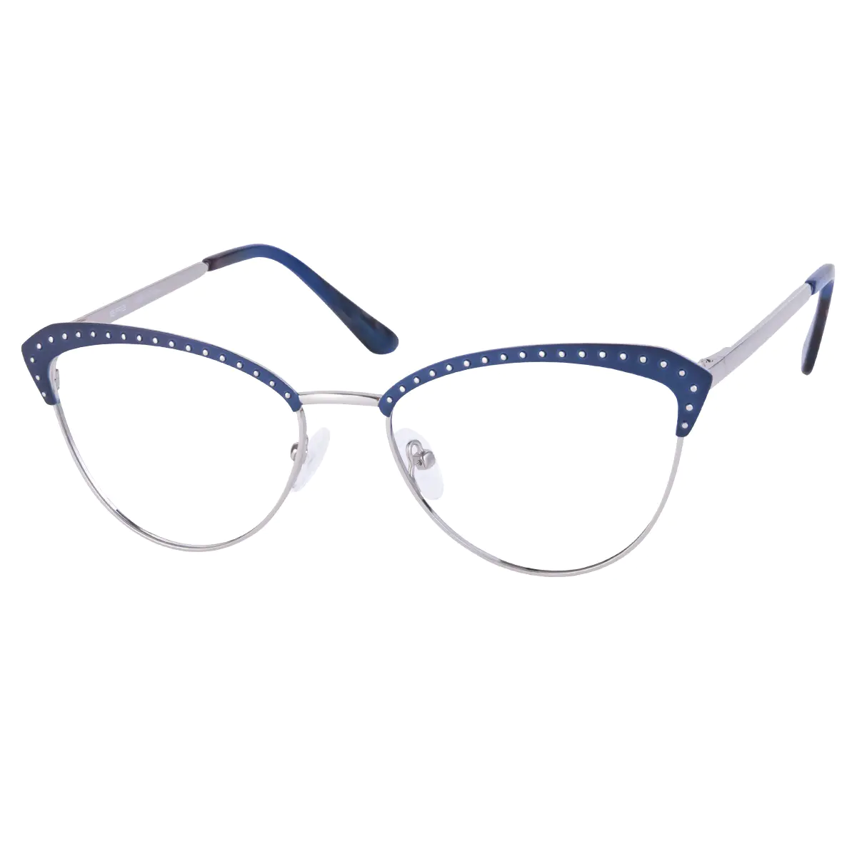 Browline Blue Eyeglasses