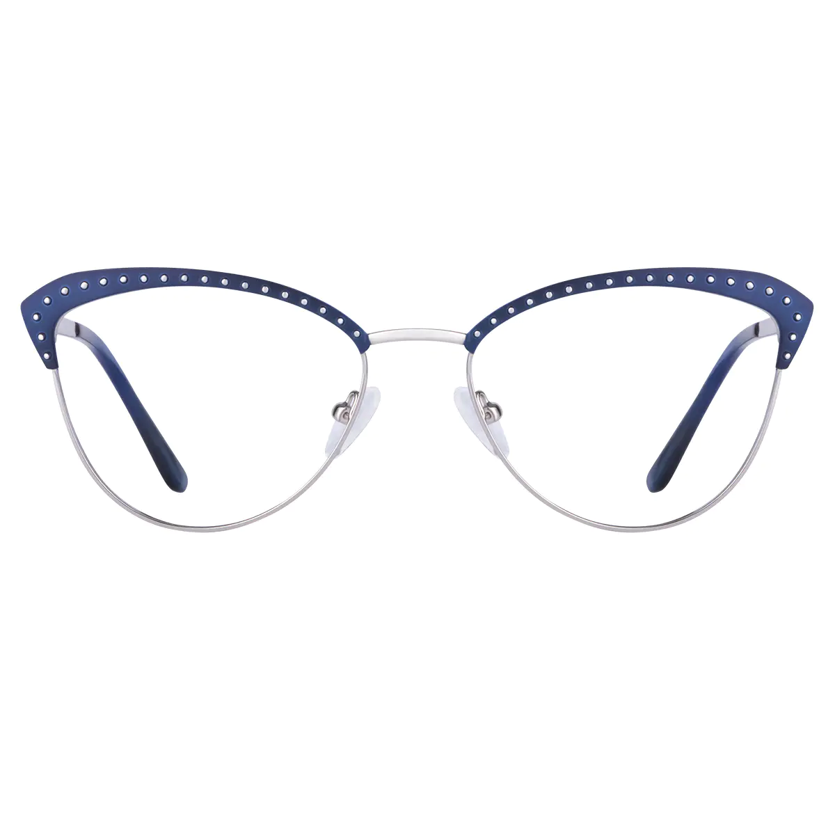 Browline Blue Eyeglasses