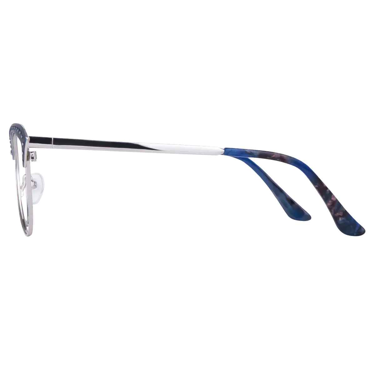 Browline Blue Eyeglasses