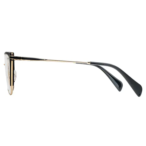 Square Black Eyeglasses