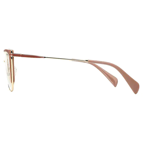 Square Brown Eyeglasses