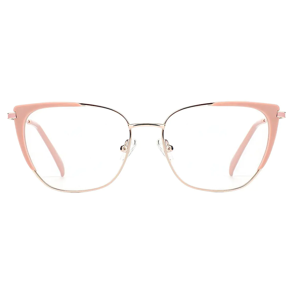 Square Pink Eyeglasses