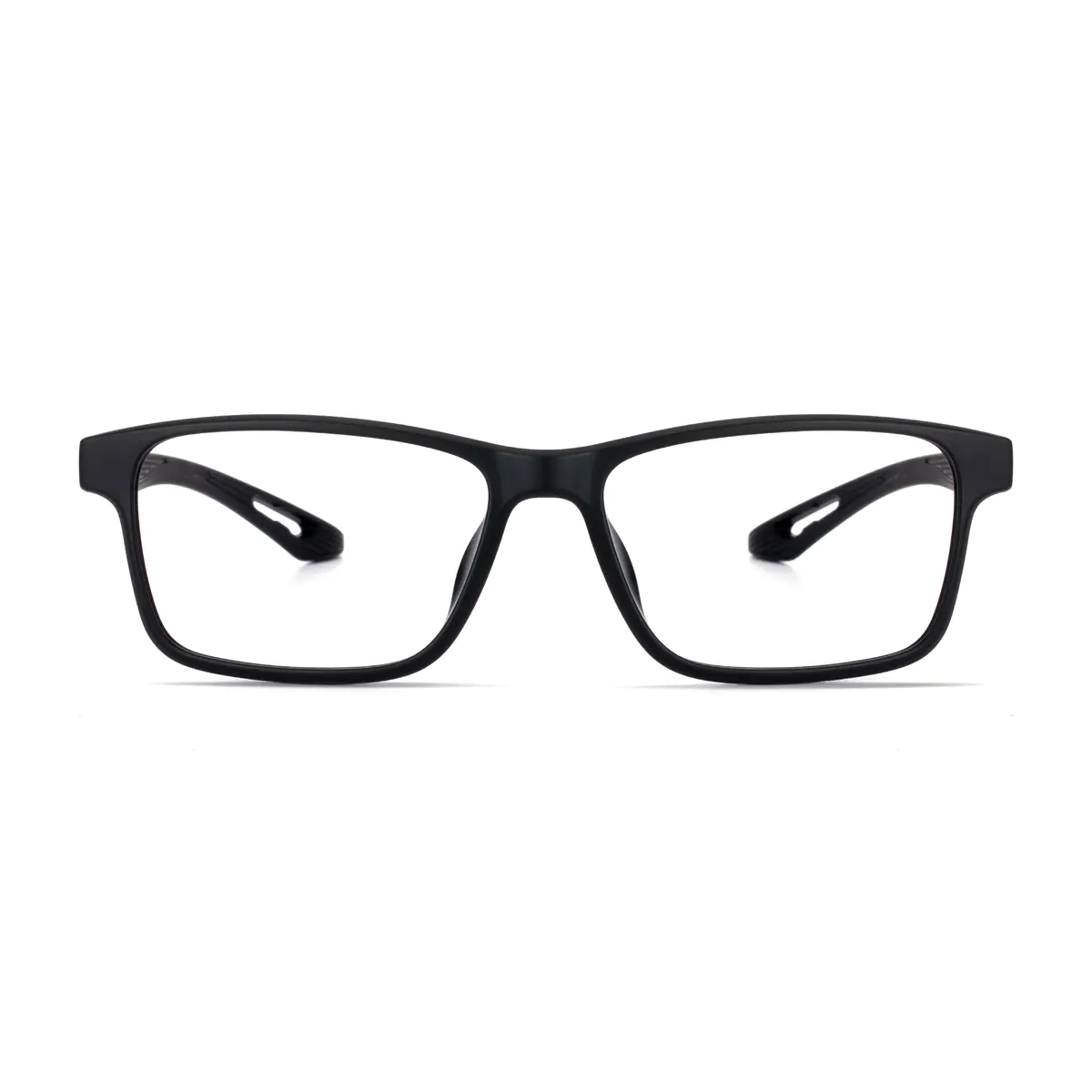 Rectangle Black/Red Eyeglasses
