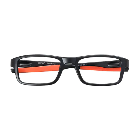 Rectangle Black Orange