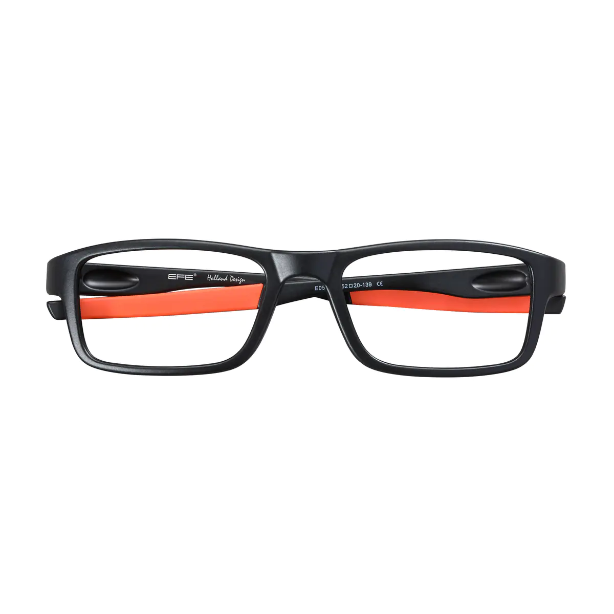 Rectangle Black Orange
