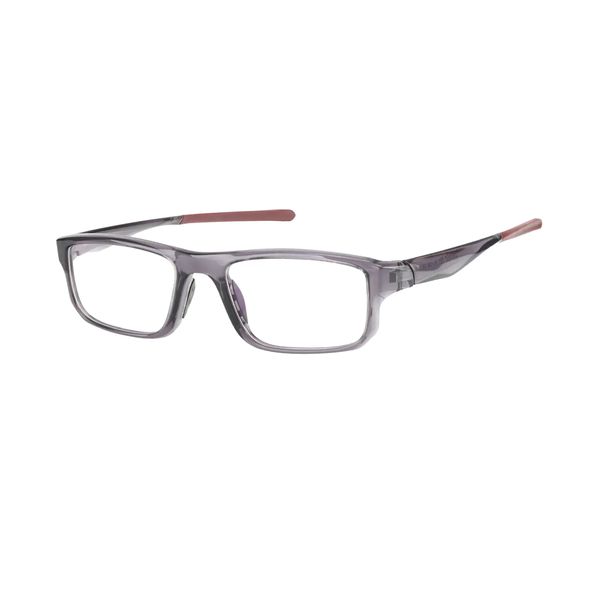 Rectangle Black/Blue Eyeglasses