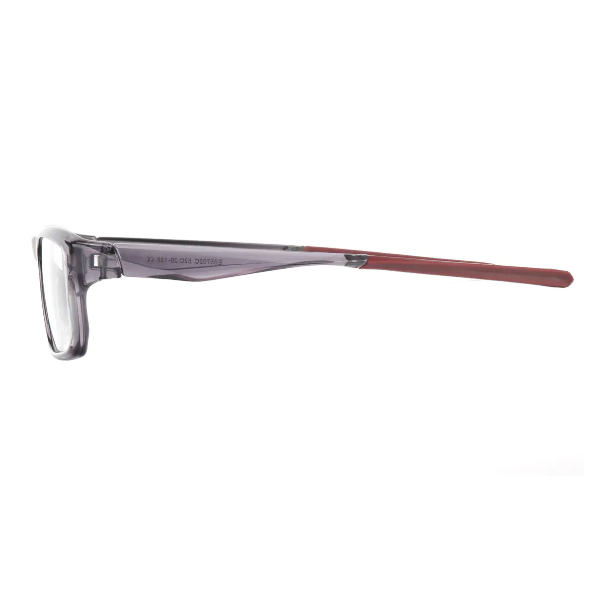 Rectangle Black/Blue Eyeglasses