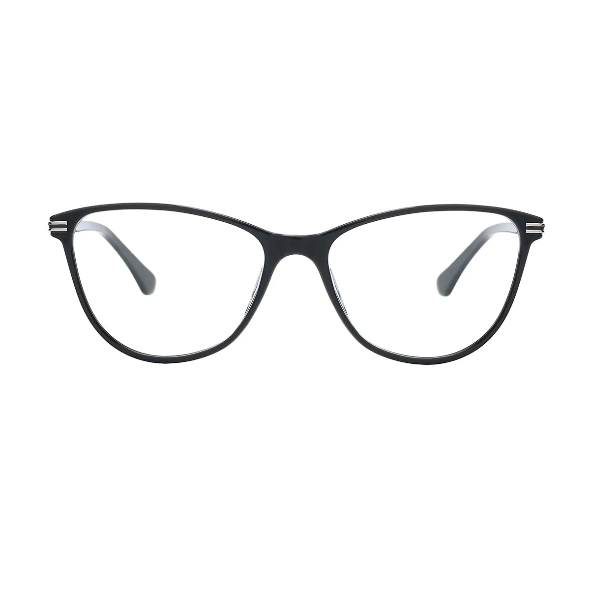 Cat-eye Black Eyeglasses