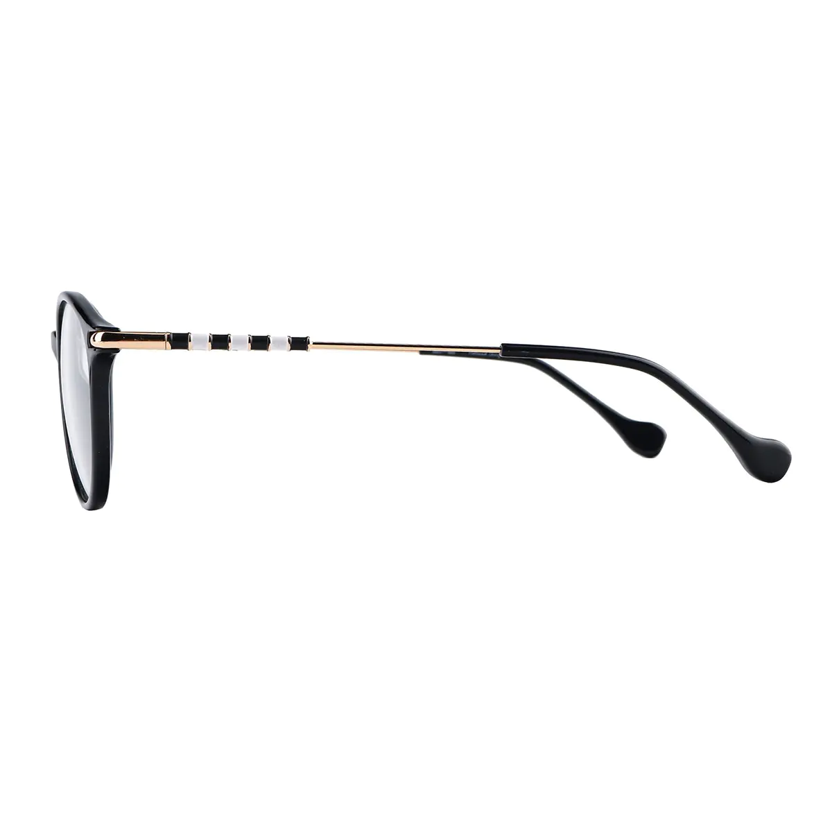 Round Black Eyeglasses