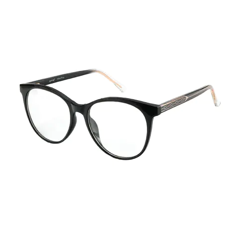 Round Black Eyeglasses
