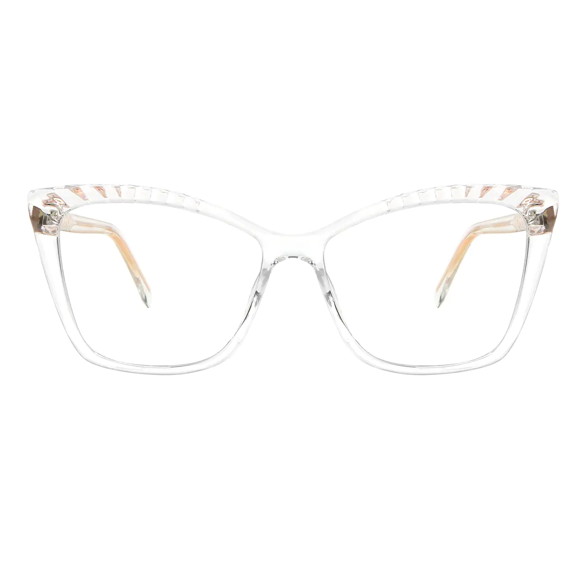Cat-eye Clear Eyeglasses