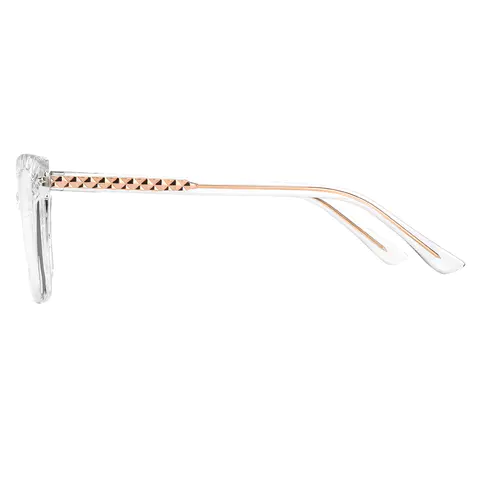 Cat-eye Clear Eyeglasses