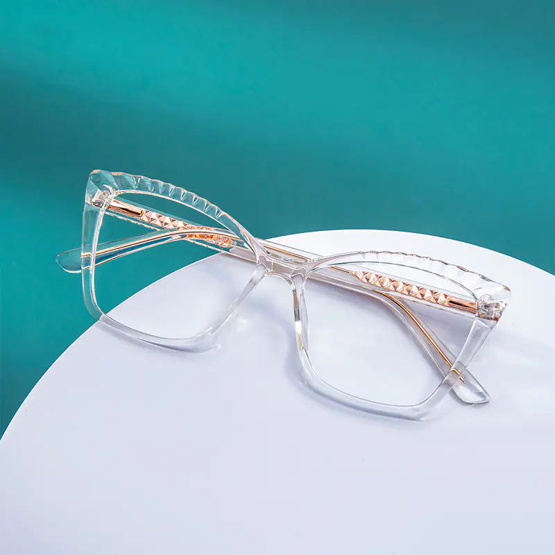 Cat-eye Clear Eyeglasses