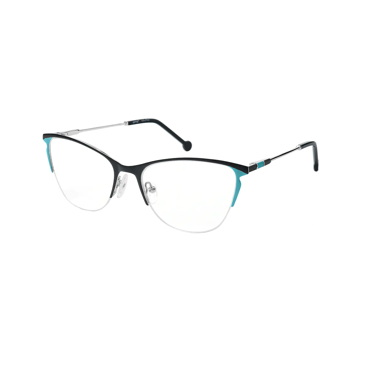 Cat-eye Blue Eyeglasses