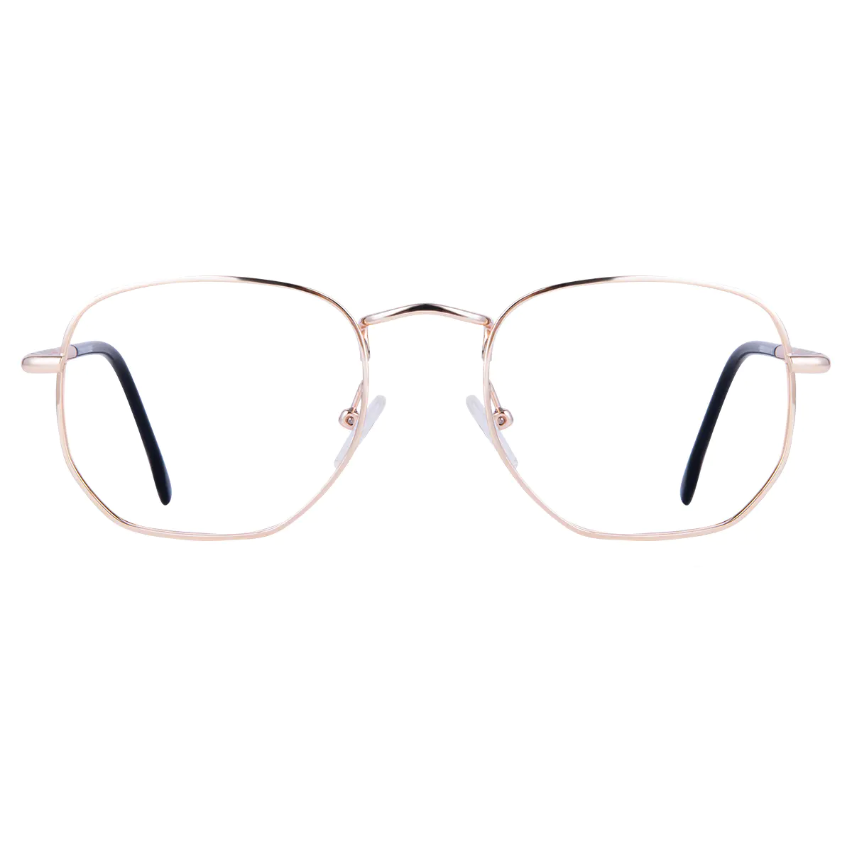 Square Gold Eyeglasses