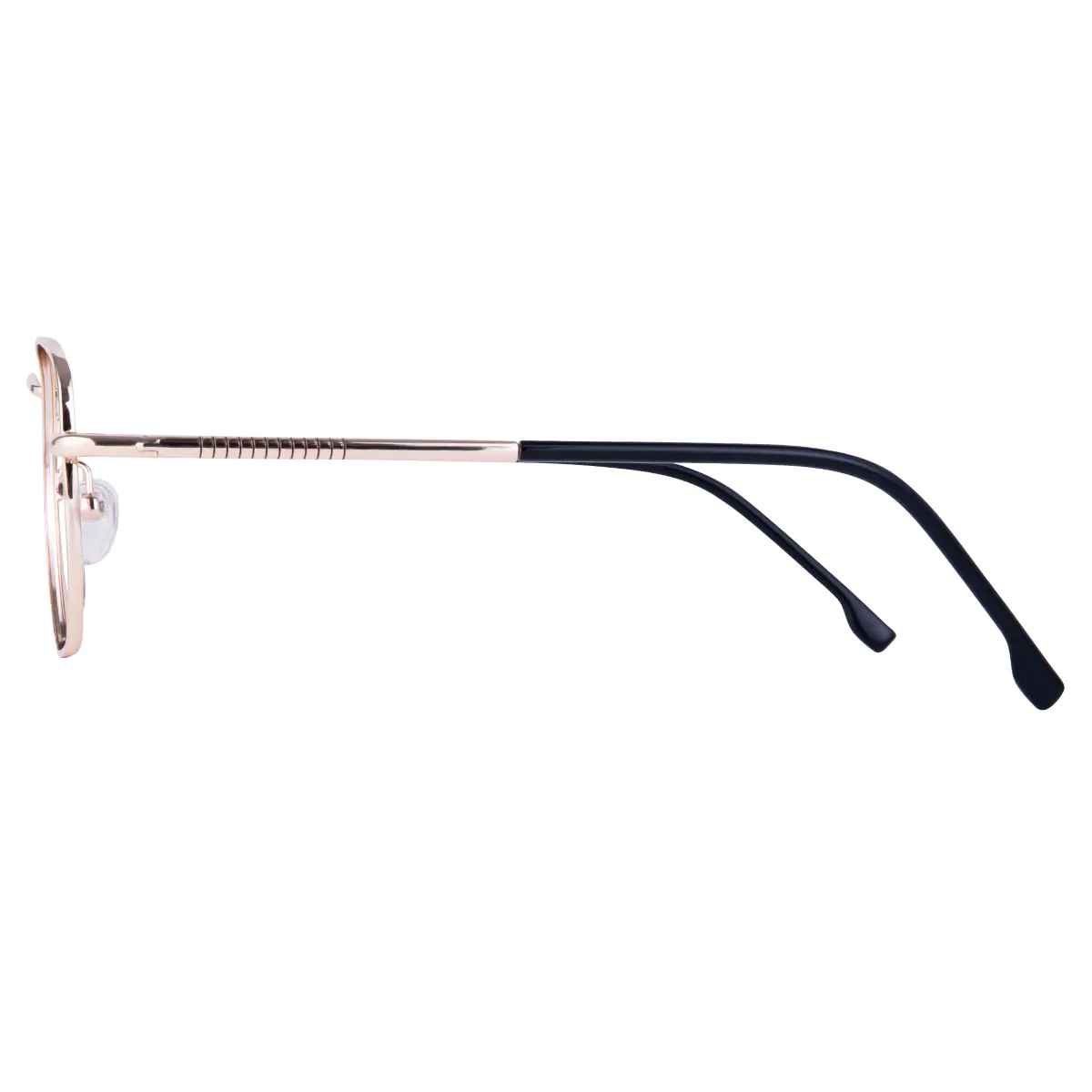 Square Gold Eyeglasses