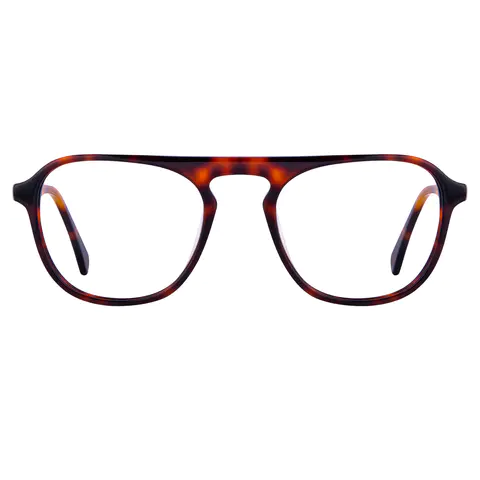 Square Tortoiseshell Eyeglasses