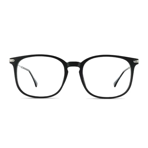 Square Black Eyeglasses