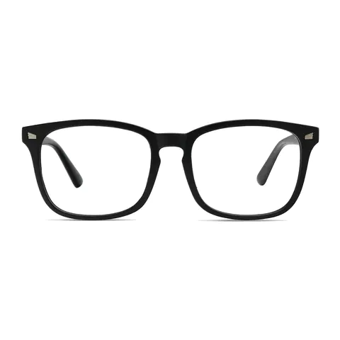 Rectangle Black Eyeglasses