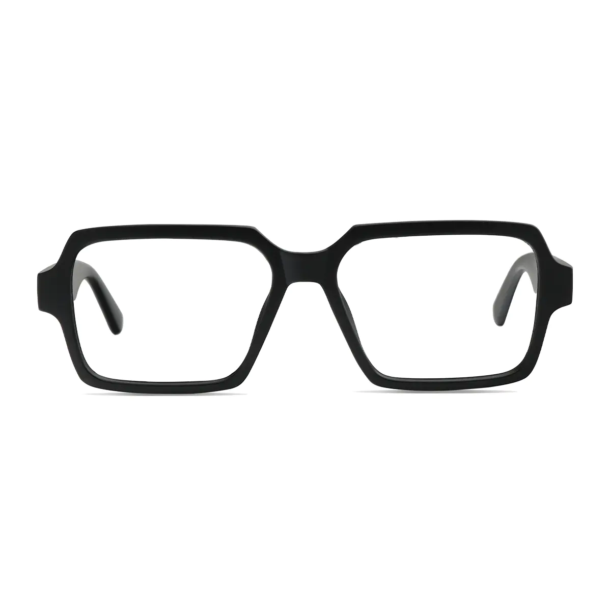 Geometric Black Eyeglasses