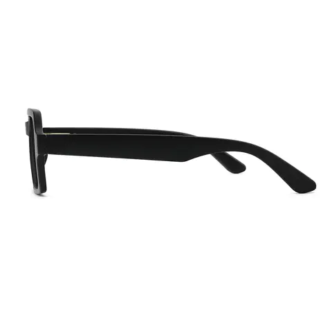 Geometric Black Eyeglasses