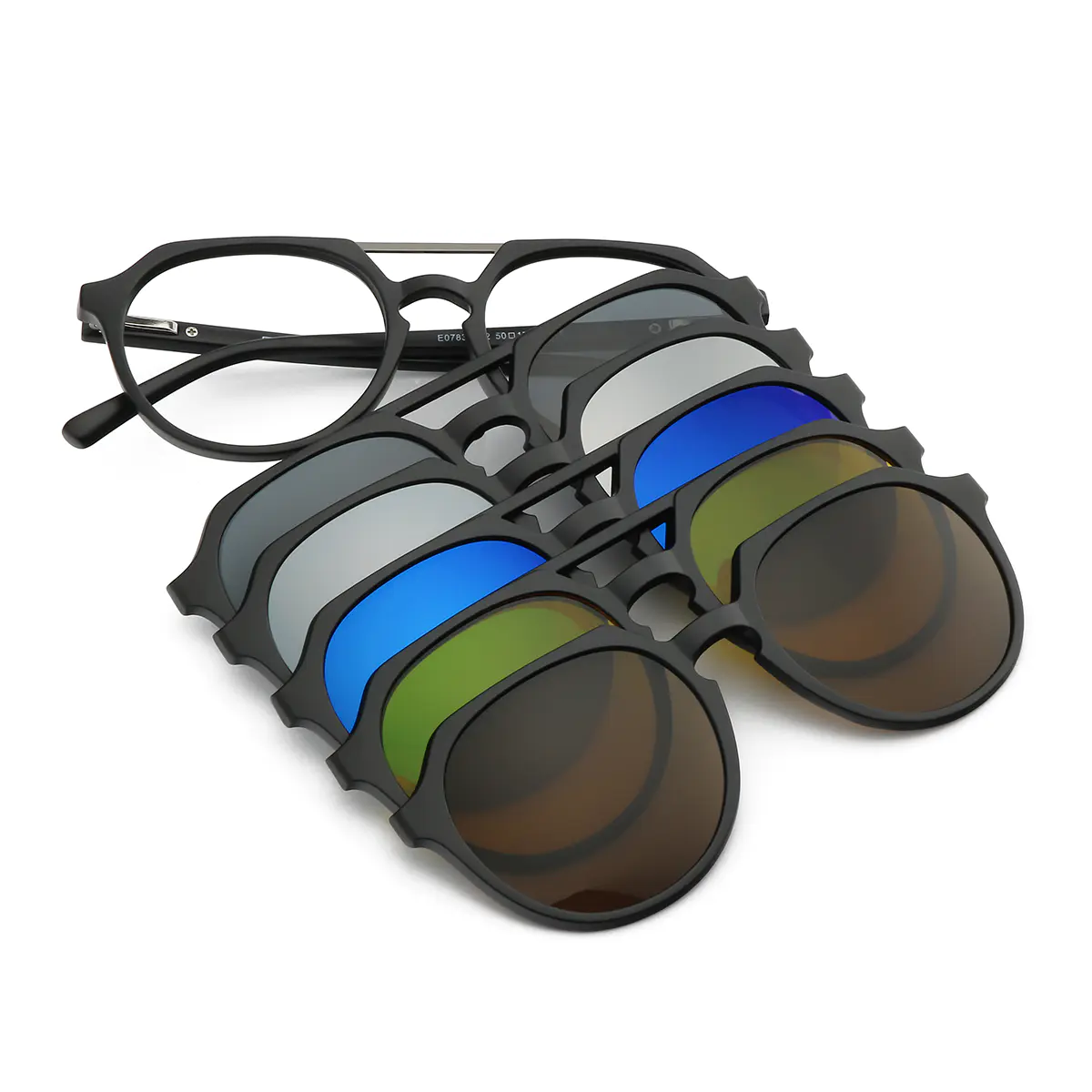 Aviator Black Eyeglasses