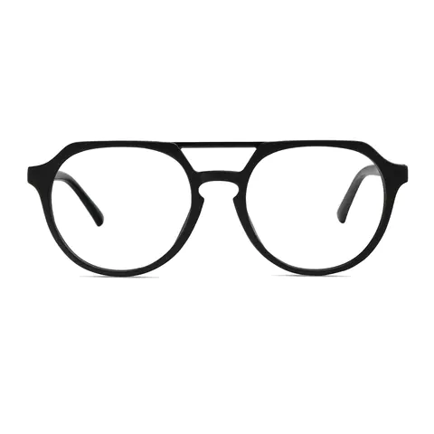 Aviator Black Eyeglasses