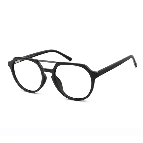 Aviator Black Eyeglasses