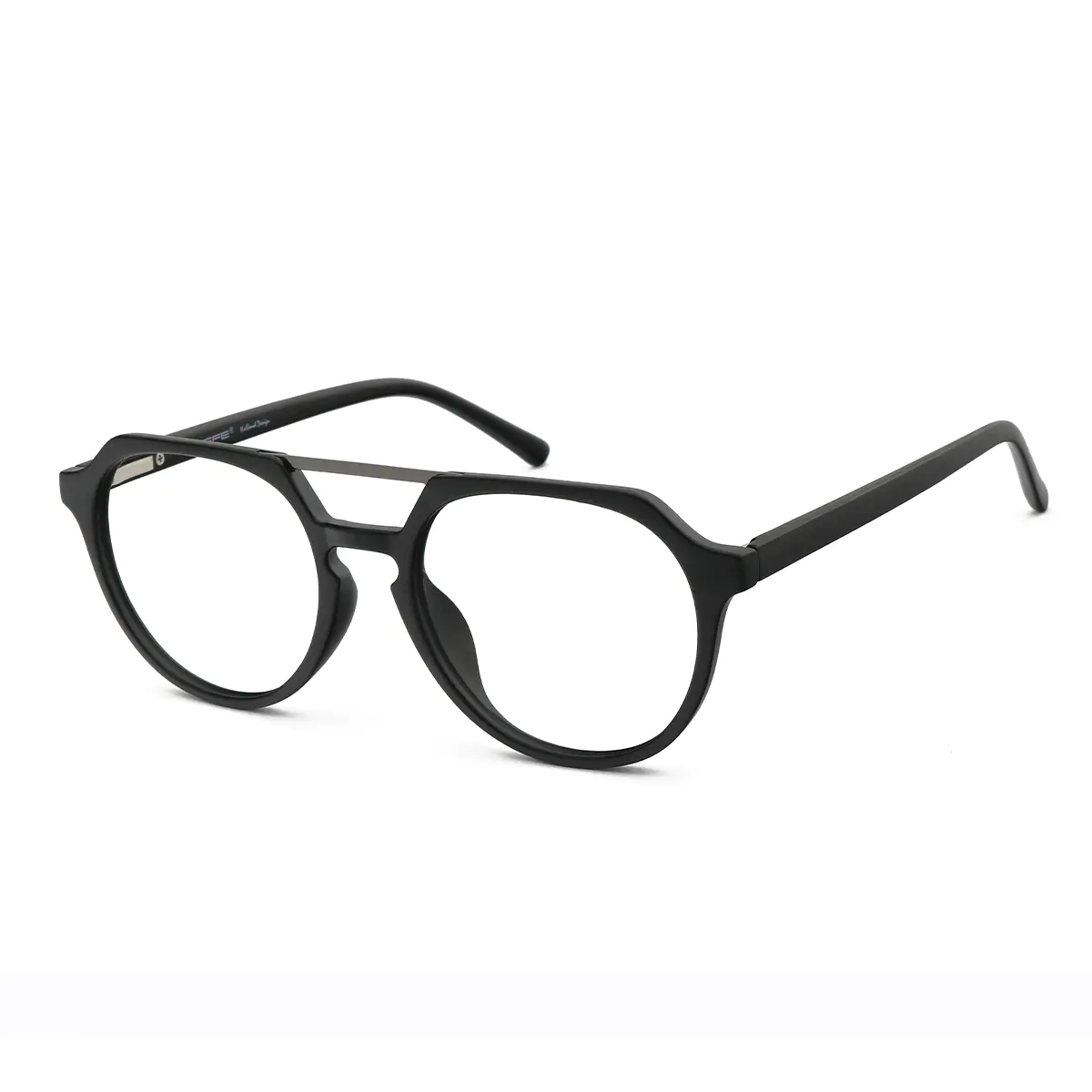 Aviator Black Eyeglasses