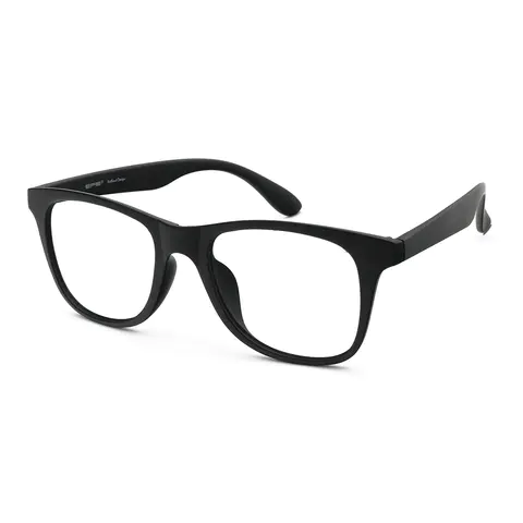 Rectangle Black Eyeglasses