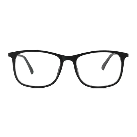 Rectangle Black Eyeglasses