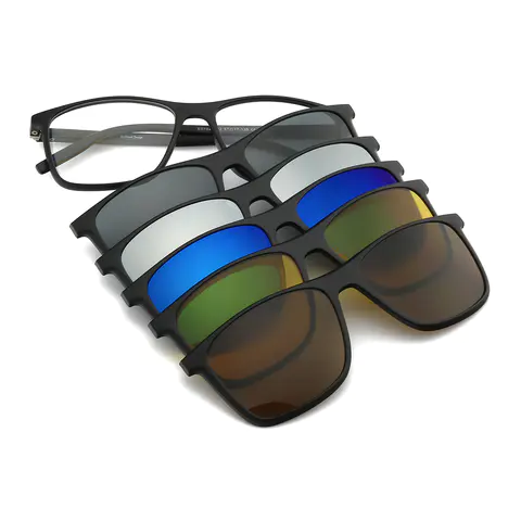 Rectangle Black Eyeglasses