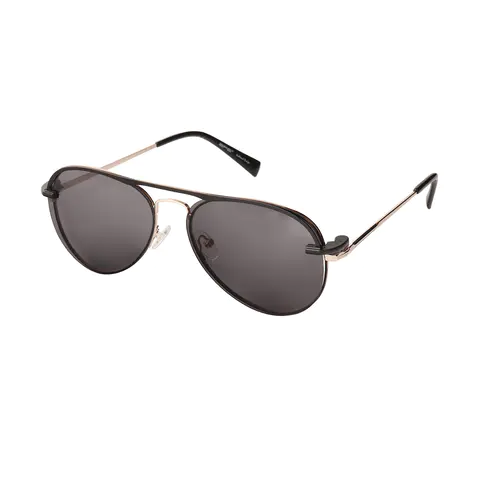 Aviator Black Gold Eyeglasses