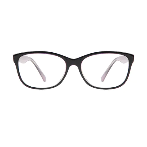 Oval Purple Eyeglasses