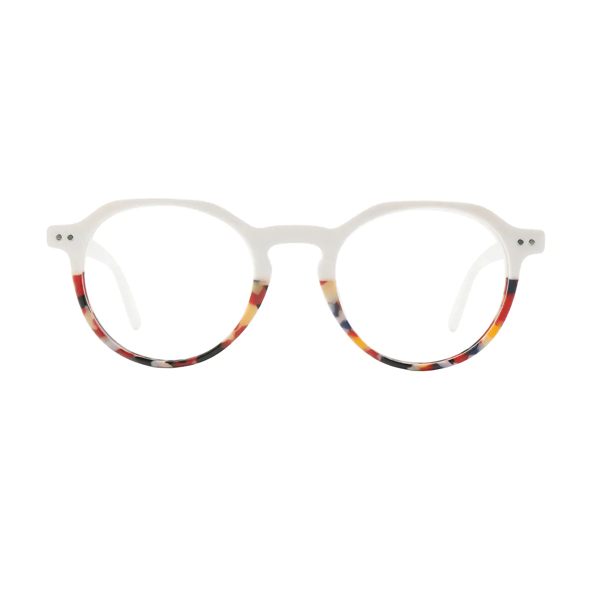Round Multicolor Eyeglasses