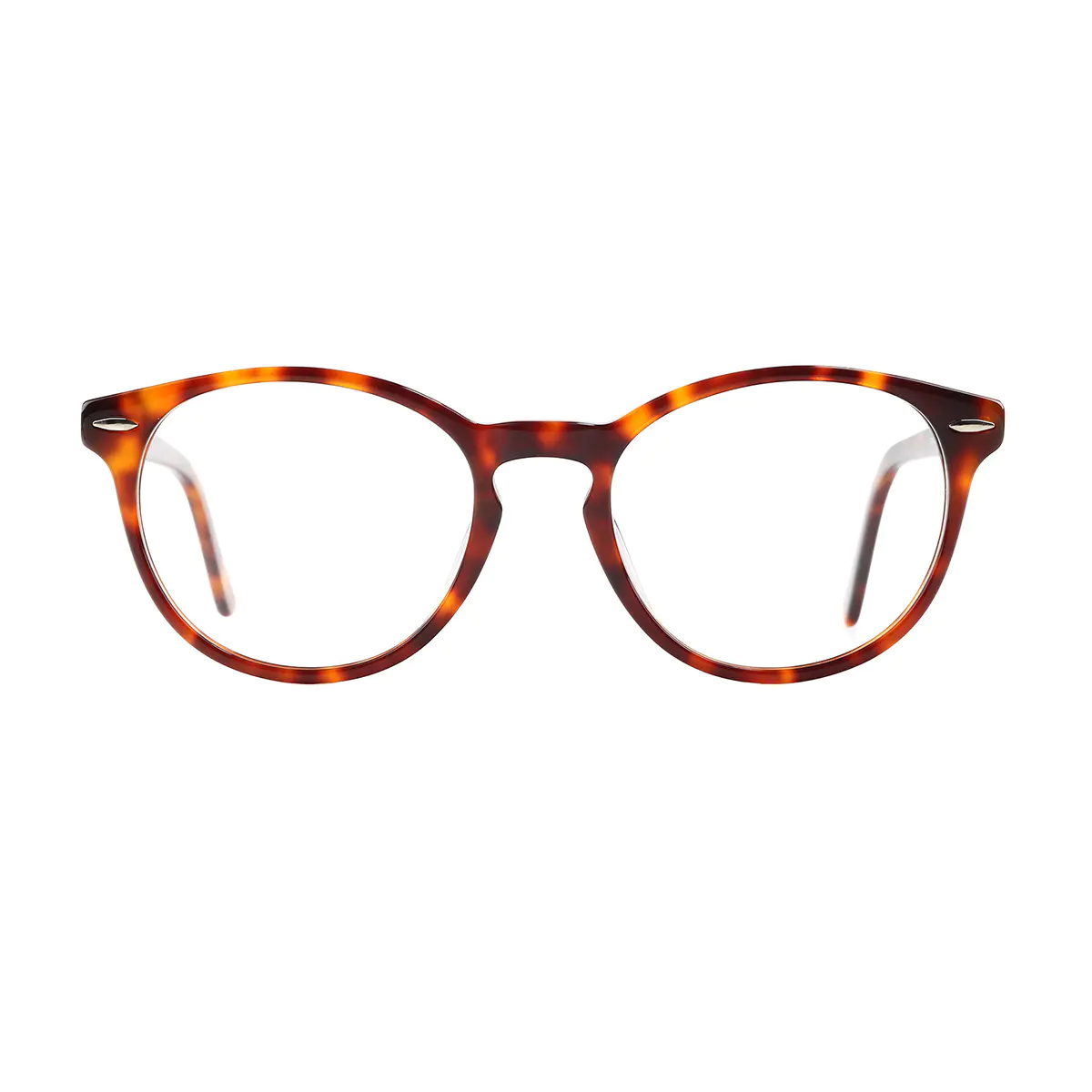 Oval Tortoiseshell Eyeglasses