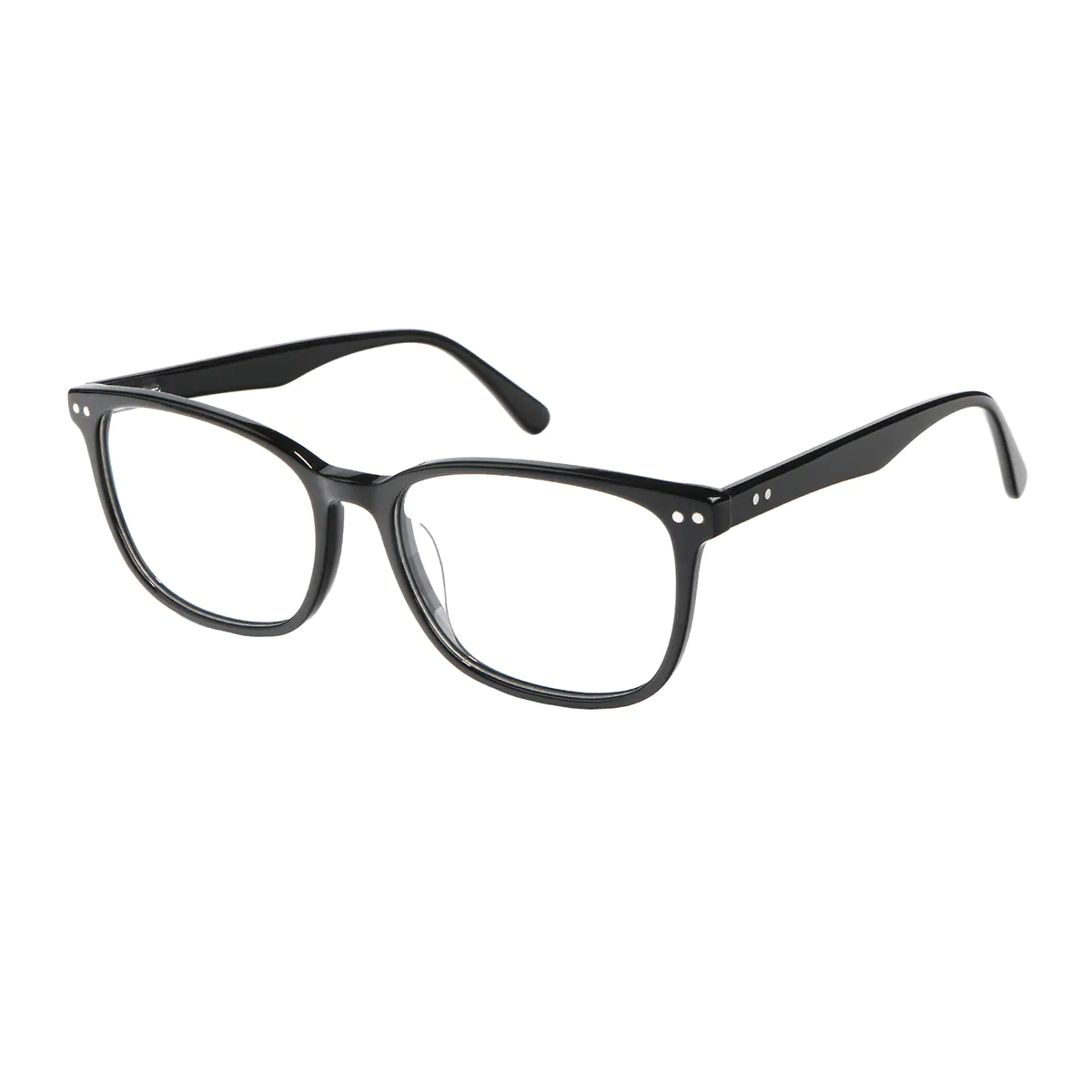 Rectangle Black Eyeglasses