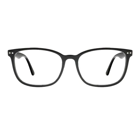 Rectangle Black Eyeglasses