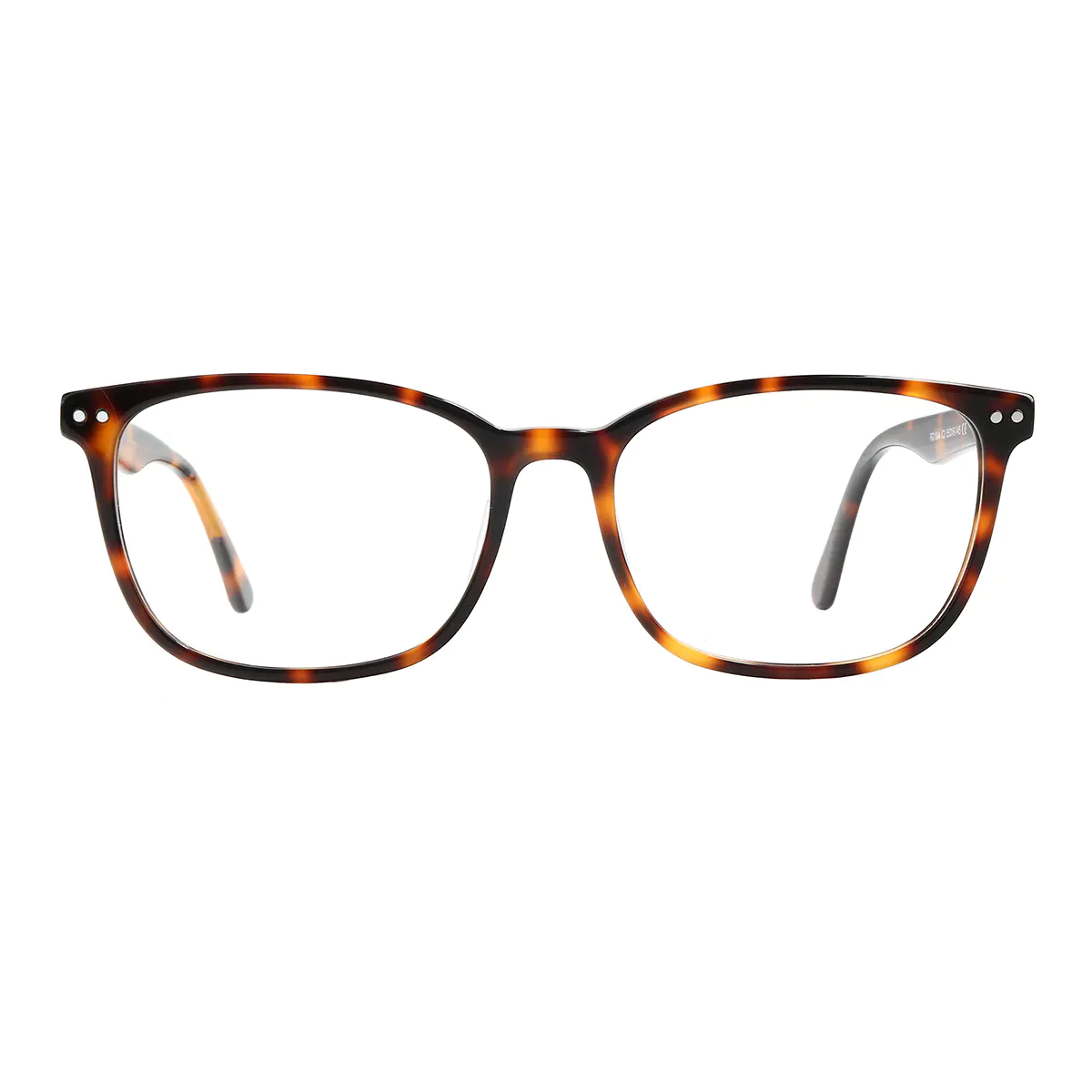 Rectangle Tortoiseshell Eyeglasses