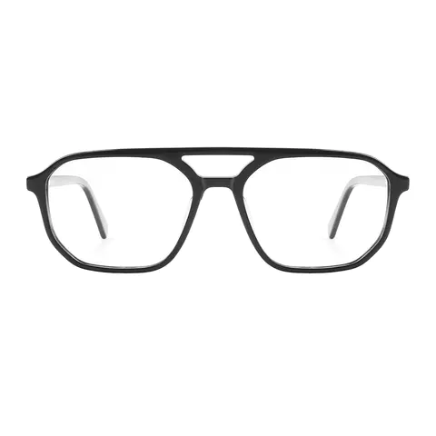 Aviator Black Eyeglasses