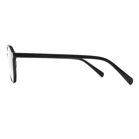 Aviator Dark Gray Eyeglasses