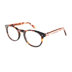 Oval Tortoiseshell Eyeglasses