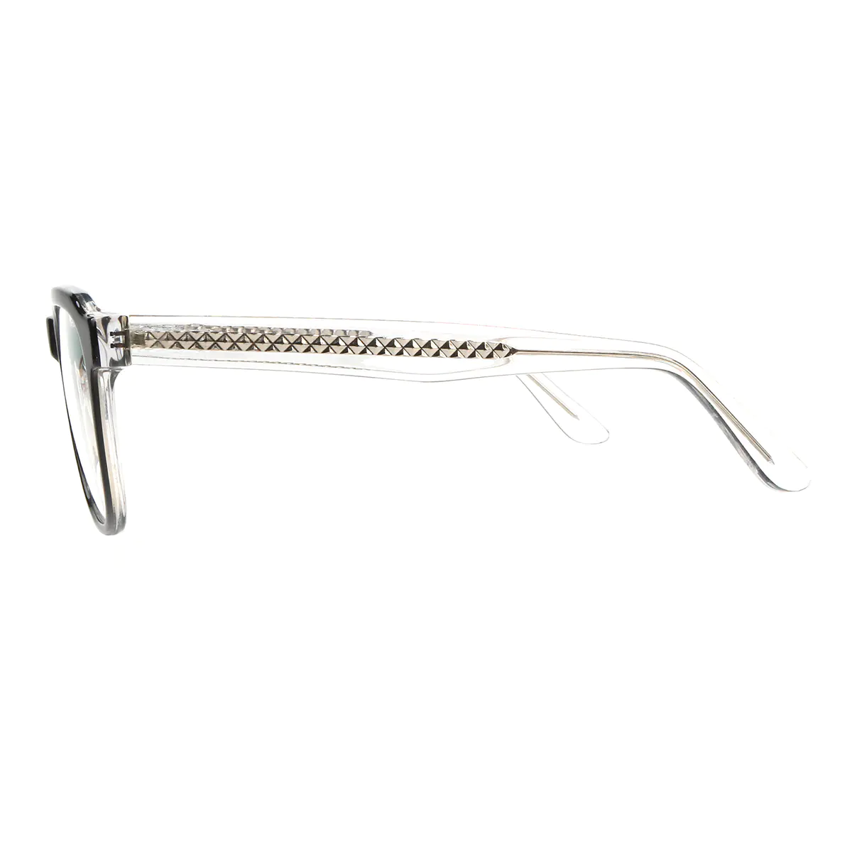 Square Black Eyeglasses