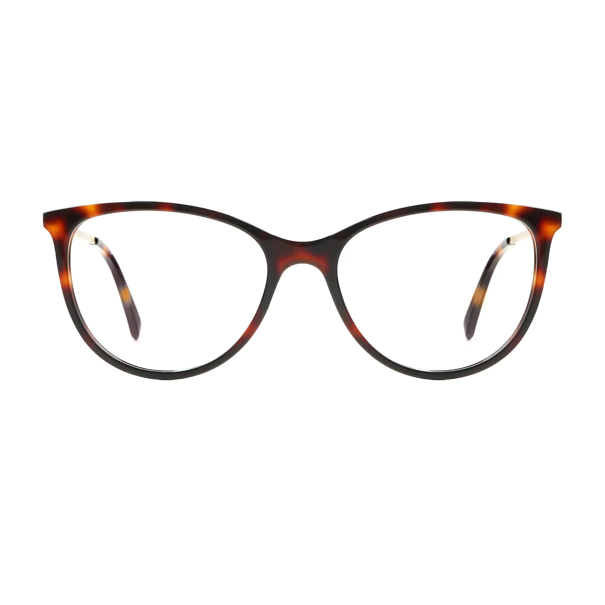 Oval Tortoiseshell Eyeglasses