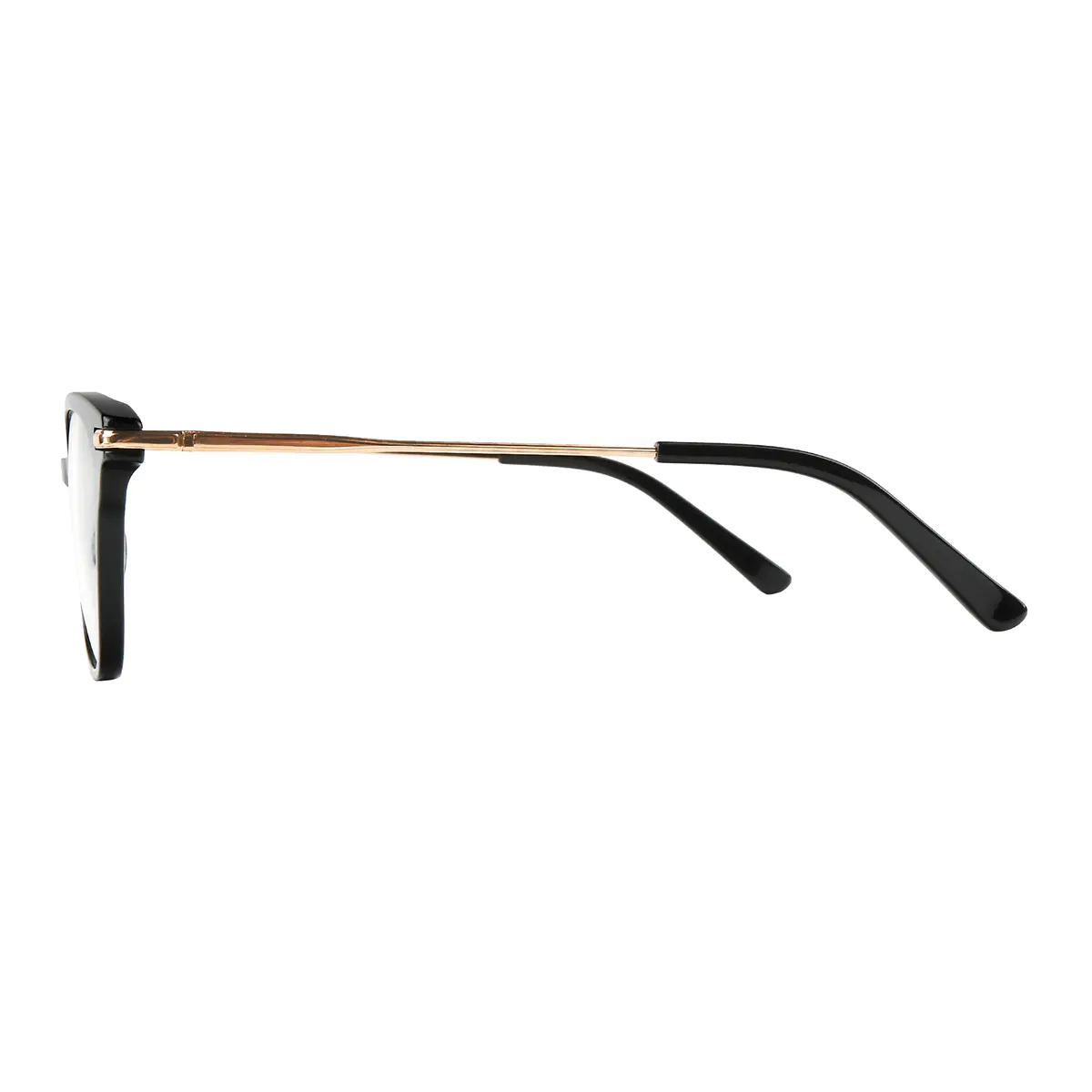 Oval Black Eyeglasses