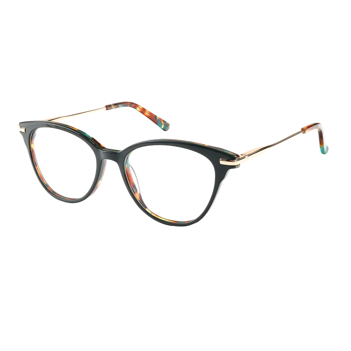 Oval Multicolor Eyeglasses