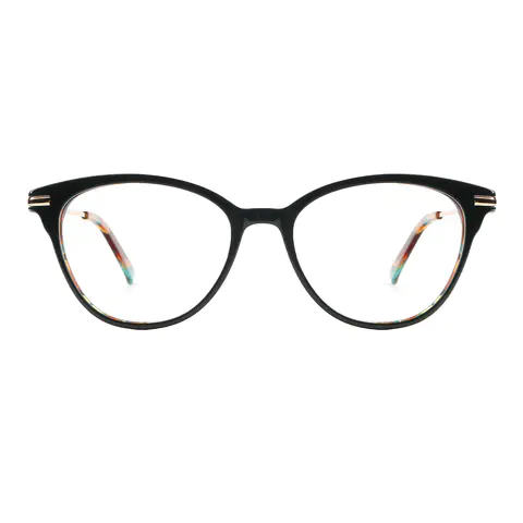 Oval Multicolor Eyeglasses